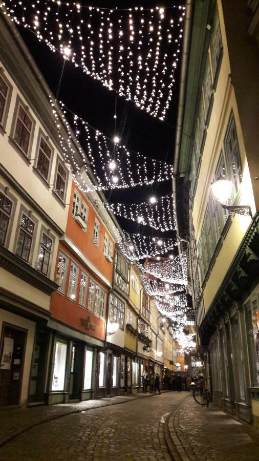 Zum Kleinen Riesen Daire Erfurt Dış mekan fotoğraf