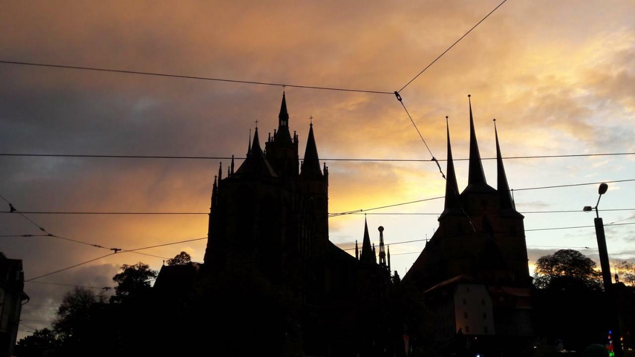 Zum Kleinen Riesen Daire Erfurt Dış mekan fotoğraf