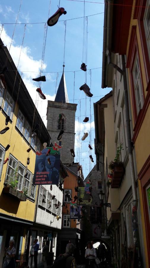 Zum Kleinen Riesen Daire Erfurt Dış mekan fotoğraf
